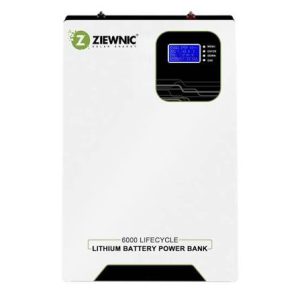 باتری 48 ولت 100 آمپر لیتیوم(5 کیلو وات)-Ziewnic