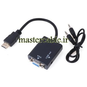HDMI TO VGA ADAPTER WITH AUDIO CABLE