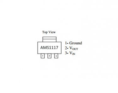 رگولاتور AMS1117-3.3V