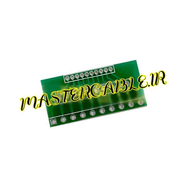 ۲٫۵۴mm 2mm 1.27mm 10 pin adapter board