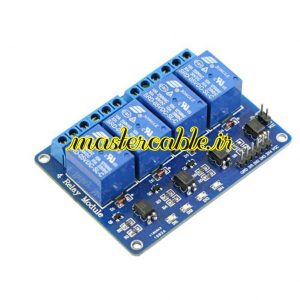 5V 4-channel relay interface board